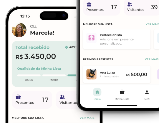 Painel de controle Simplista com métricas em tempo real